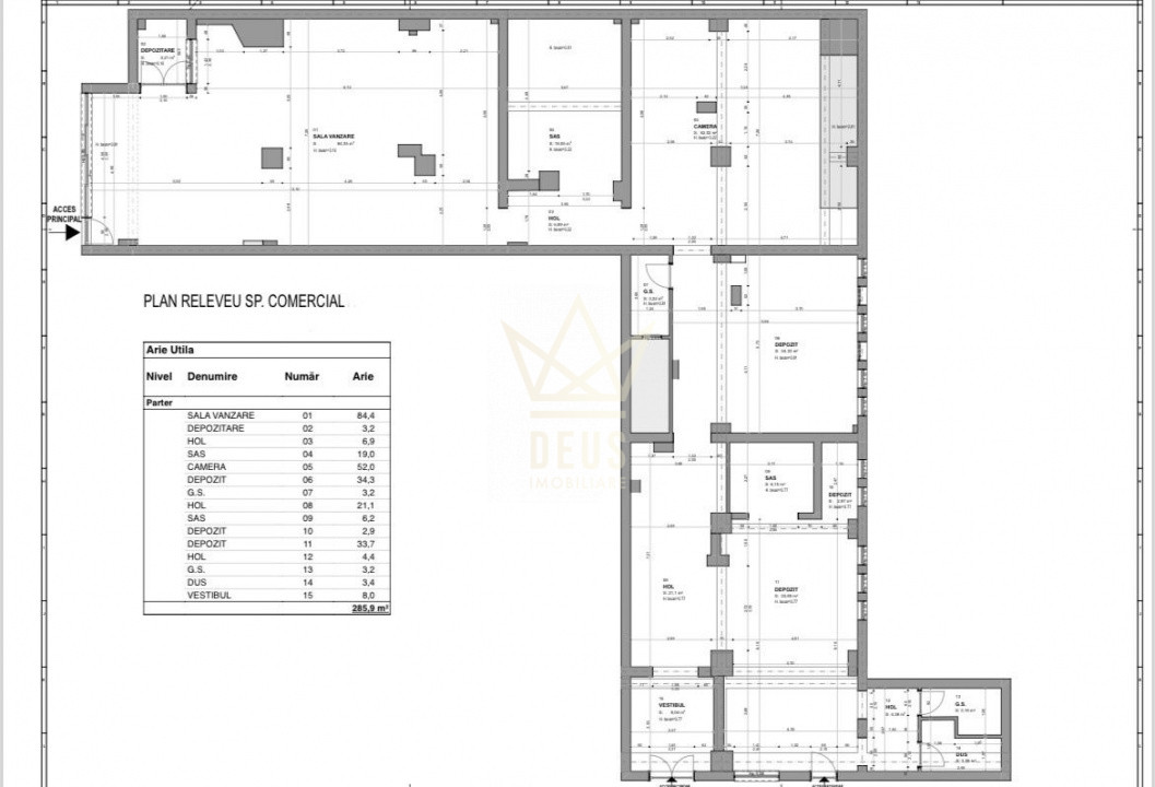 Spatiu comercial zona Plopilor, pretabil pt orice tip de activitate!